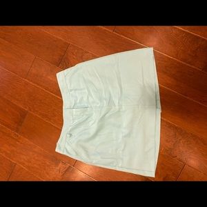 Light blue izod golf skirt
